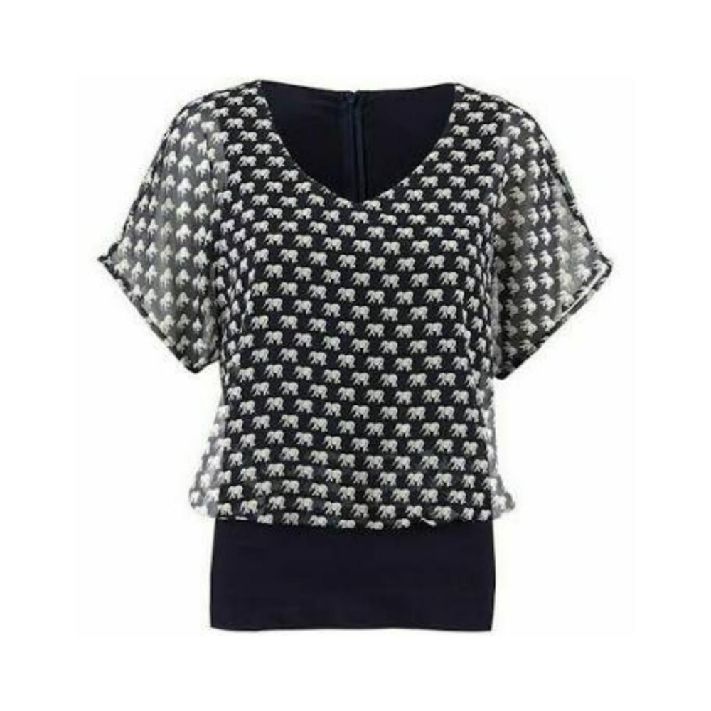Cabi Elephant Print Parade Blouse(74)